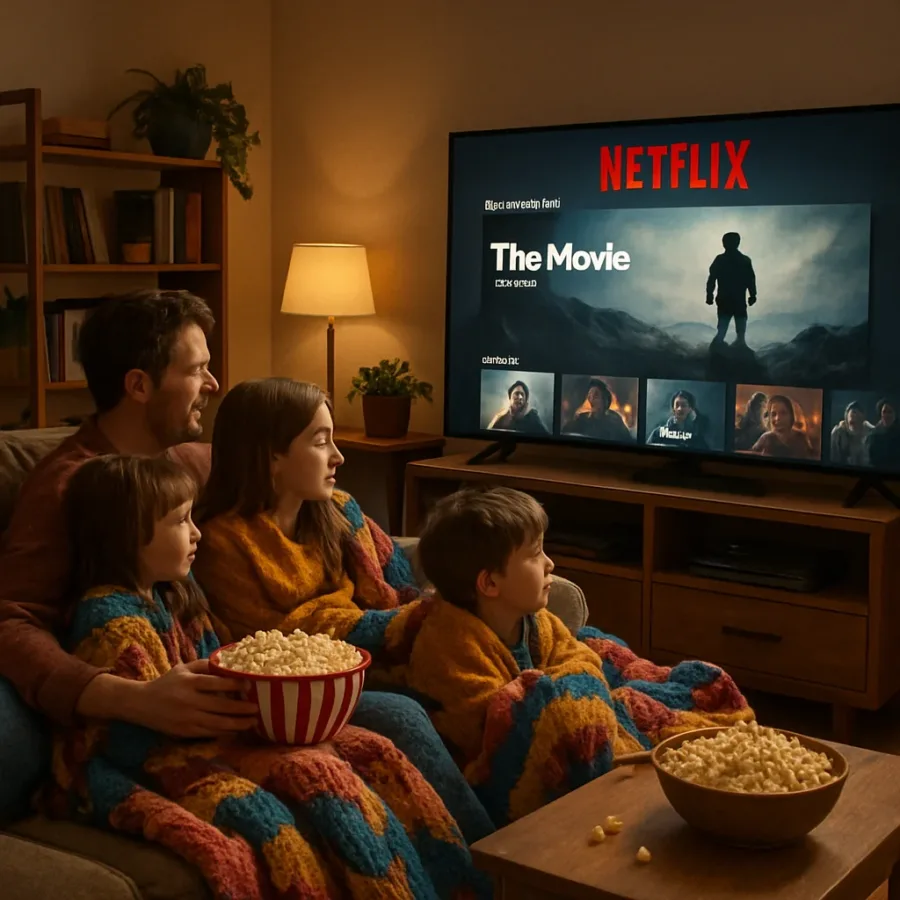 Najlepsze filmy familijne Netflix na wspólne wieczory
