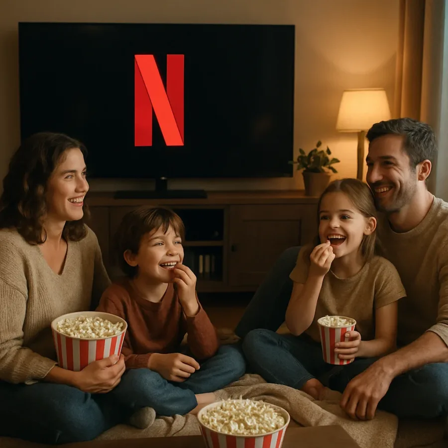 Najlepsze filmy familijne Netflix na wspólne wieczory