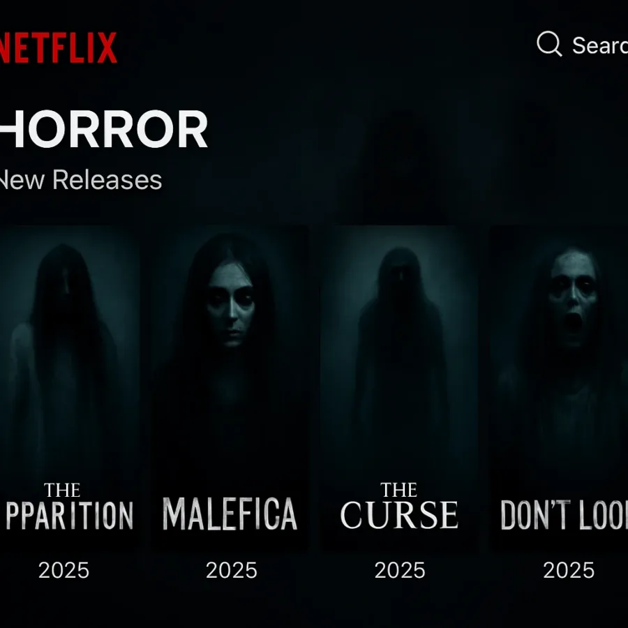 Najlepsze horrory Netflix 2025, które warto zobaczyć