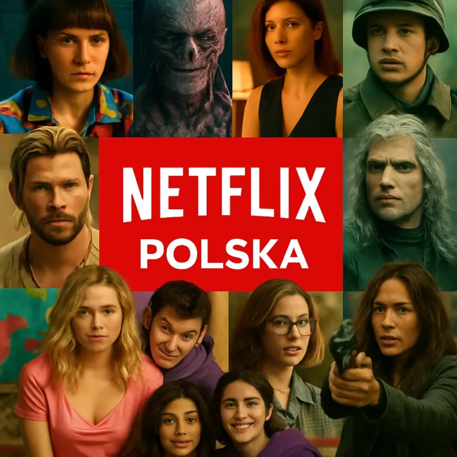 Najlepsze filmy i seriale w Netflix Top 10 Polska